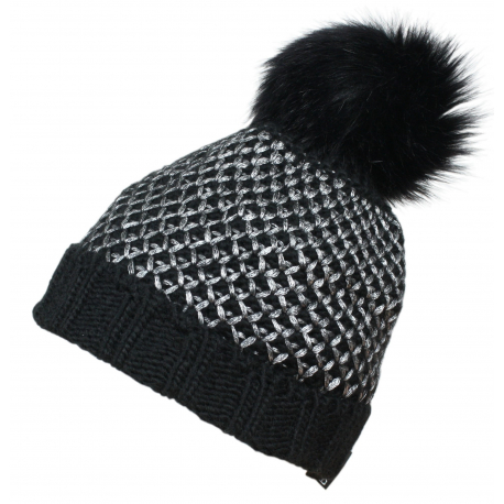 Зимня шапка BLIZZARD-Ischgl black/silver