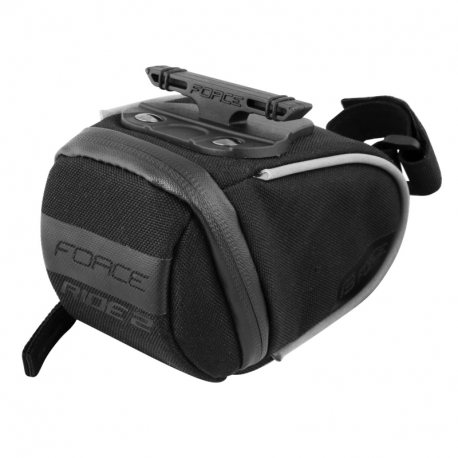 Сумка для велосипеда FORCE-RIDE 2 SADDLE BAG CLICK