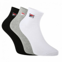 Шкарпетки FILA-F9303 SOCKS QUARTER PLAIN 3 PACK-700 CLASSIC - thumbnail 1