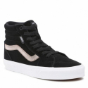 Жіноче прогулянкове взуття VANS-WM Filmore HI (Suede/Metallic) black - thumbnail 1