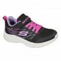 Дитяче рекреаційне взуття SKECHERS-Microspec Bold Delight black - thumbnail 1
