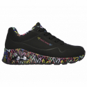 Жіноче рекреаційне взуття SKECHERS-Uno Loving Love W black - thumbnail 2