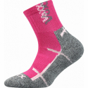 Дівочі туристичні шкарпетки VOXX-3 PACK-Wallík-Pink/Blue - thumbnail 3