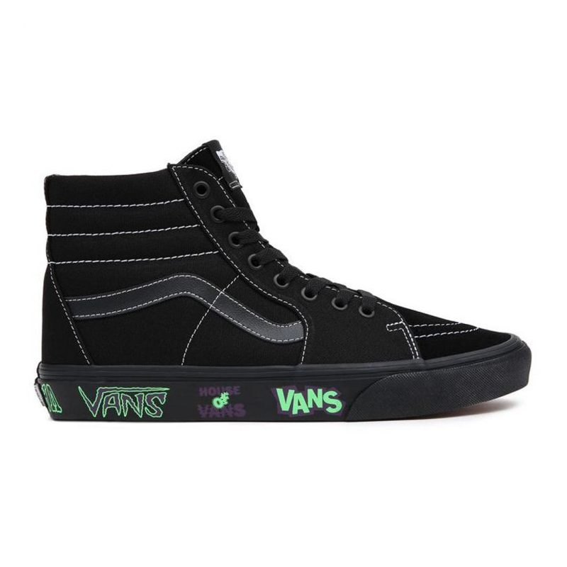 Чоловіче рекреаційне взуття VANS-UA SK8-HI live at hov blackout
