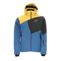Чоловіча лижна куртка з капюшоном BLIZZARD-Ski Jacket Leogang, petroleum/mustard yellow - thumbnail 8