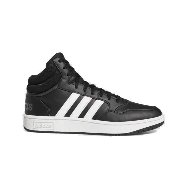 Чоловіче рекреаційне взуття ADIDAS-Hoops 3.0 Mid M core black/cloud white/grey six Чоловіче рекреаційне взуття ADIDAS-Hoops 3.0 Mid M core black/cloud white/grey six -
