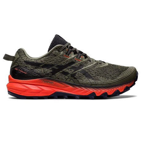 Чоловіче трейлове бігове взуття ASICS-Gel-Trabuco 10 mantle green/midnight