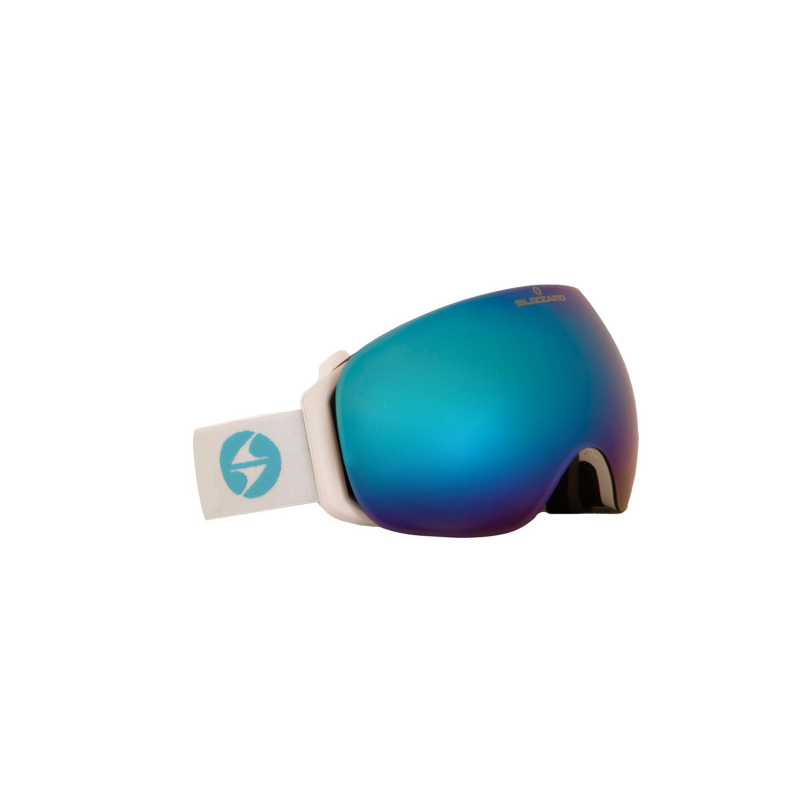 Лижні окуляри BLIZZARD-999 MDAVZSWO, white, carl zeiss B20, full revo ice blue