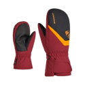 Лижні рукавички-пальчики ZIENER-LORIANO AS(R) MITTEN glove junior, red cabin - thumbnail 1
