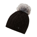 Жіноча зимова шапка ZIENER-ILLHORN hat, black - thumbnail 1