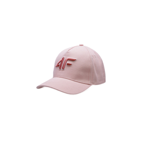 Дитяча кепка для дівчаток 4F JUNIOR-BASEBALL CAP F104-56S-LIGHT PINK