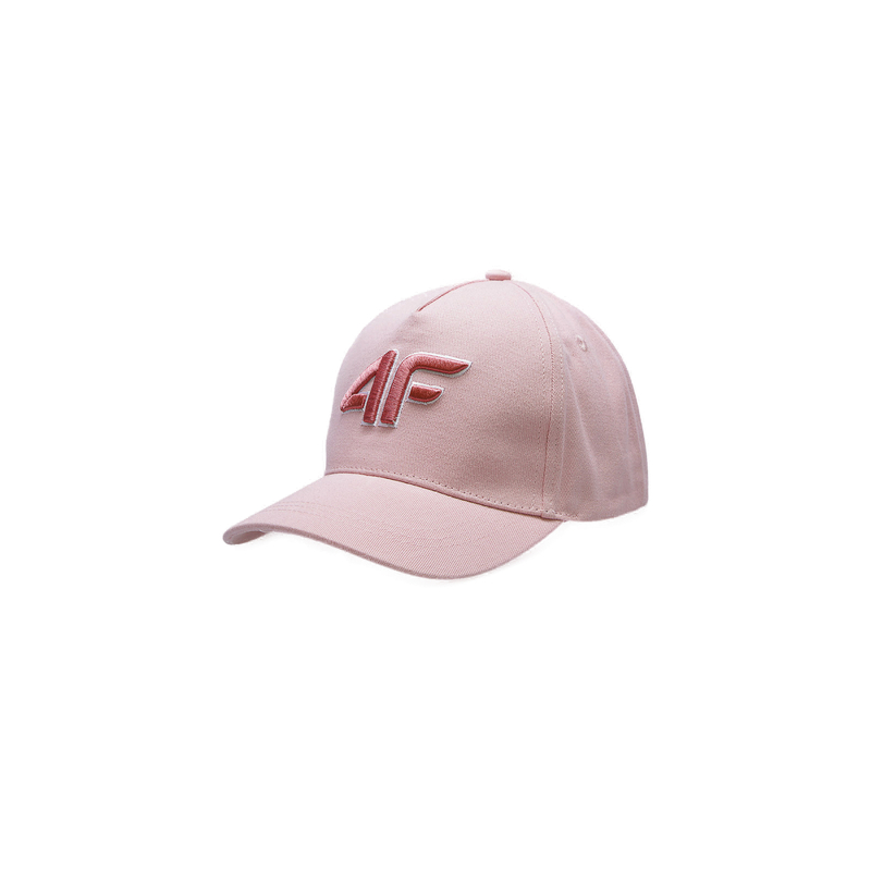 Дитяча кепка для дівчаток 4F JUNIOR-BASEBALL CAP F104-56S-LIGHT PINK