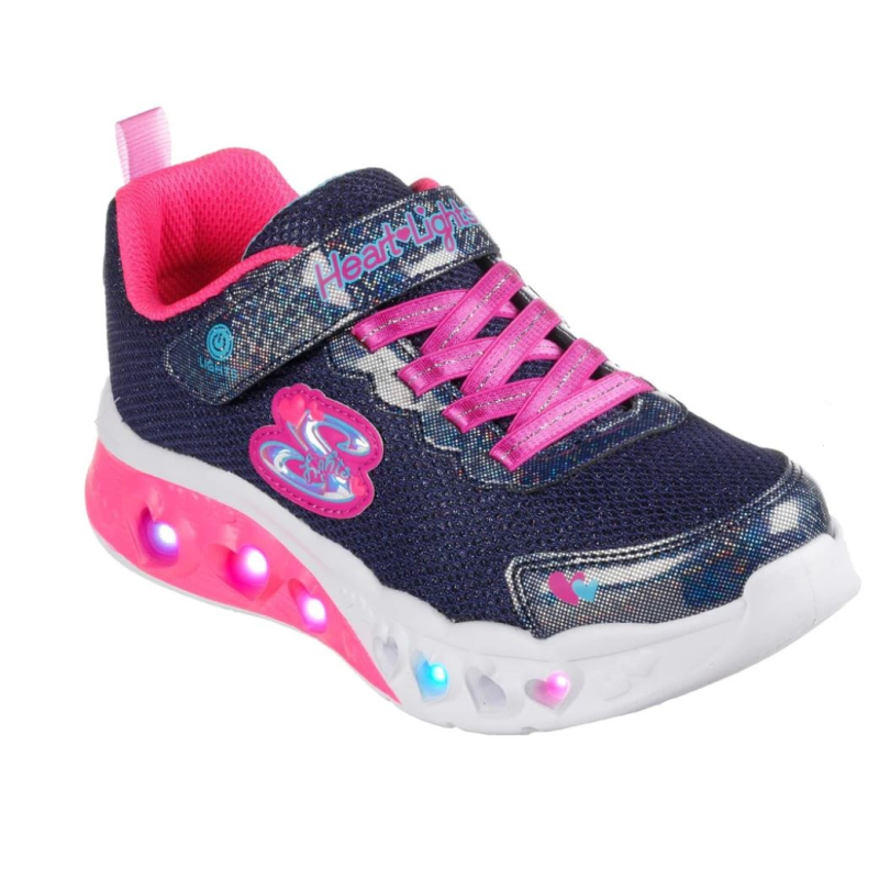 Дитяче спортивне взуття для дівчаток SKECHERS-Flutter Heart Lights navy