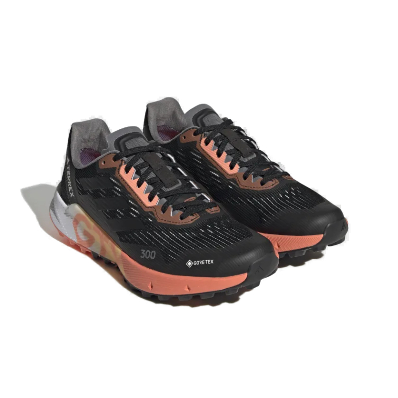 Жіноче трейлове бігове взуття ADIDAS-Terrex Agravic Flow 2.0 GTX core black/core black/coral Жіноче трейлове бігове взуття ADIDAS-Terrex Agravic Flow 2.0 GTX core black/core black/coral -