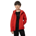 Хлопчача туристична софтшелл куртка 4F JUNIOR-SOFTSHELL JACKET M091-62S-RED - thumbnail 2