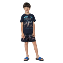 Хлопчачі плавки 4F JUNIOR-BOARD SHORTS M021-90A-MULTICOLOUR ALLOVER - thumbnail 2