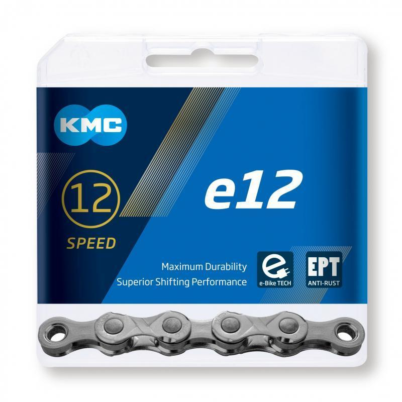 Ланцюг для велосипеда KMC-E 12 EPT grey 130 links