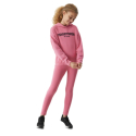 Дівочий худі з капюшоном 4F JUNIOR-SWEATSHIRT-JAW23TSWSF639-54S-PINK - thumbnail 3