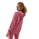 Дівочий худі з капюшоном 4F JUNIOR-SWEATSHIRT-JAW23TSWSF639-54S-PINK - thumbnail 2