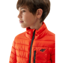 Хлопчача куртка 4F JUNIOR-DOWN JACKET-JAW23TDJAM220-70S-ORANGE - thumbnail 4