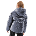 Дівчача куртка 4F JUNIOR-DOWN JACKET-JAW23TDJAF267-28S-SILVER - thumbnail 5