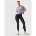 Жіноча тренувальна футболка з довгим рукавом 4F-LONGSLEEVE FNK-WAW23TFLOF187-25S-GREY - thumbnail 4
