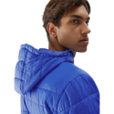 Чоловіча туристична куртка 4F-DOWN JACKET-AW23TDJAM245-36S-COBALT - thumbnail 4