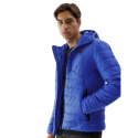 Чоловіча туристична куртка 4F-DOWN JACKET-AW23TDJAM245-36S-COBALT - thumbnail 2