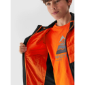 Хлопчача туристична софтшелл куртка 4F JUNIOR-TECHNICAL JACKET-JAW23TTJAM282-70S-ORANGE - thumbnail 7