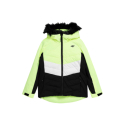 Дитяча лижна куртка для дівчаток 4F JUNIOR-TECHNICAL JACKET-JAW23TTJAF296-72N-LEMON NEON - thumbnail 1