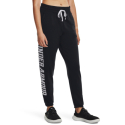 Жіночі спортивні штани UNDER ARMOUR-UA Rival Terry Graphic Jogr-BLK - thumbnail 1
