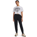 Жіночі утеплені спортивні штани UNDER ARMOUR-UA Rival Fleece Jogger-BLK - thumbnail 3
