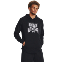 Чоловіча толстовка з капюшоном UNDER ARMOUR-UA Rival Terry Graphic HD-BLK - thumbnail 1