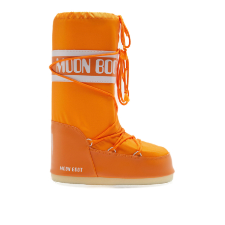 Жіночі високі зимові черевики MOON BOOT-ICON NYLON, 090 sunny orange