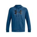 Чоловіча утеплена тренувальна толстовка з капюшоном UNDER ARMOUR-UA Armour Fleece Big Logo HD-BLU - thumbnail 5