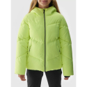 Дитяча лижна куртка для дівчаток 4F JUNIOR-TECHNICAL JACKET-JAW23TTJAF293-72N-LEMON NEON - thumbnail 6