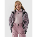 Дитяча лижна куртка для дівчаток 4F JUNIOR-TECHNICAL JACKET-JAW23TTJAF357-90A-MULTICOLOUR ALLOVER - thumbnail 3