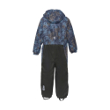 Хлопчачий зимовий комбінезон COLOR KIDS-Coverall - AOP, stone blue - thumbnail 3