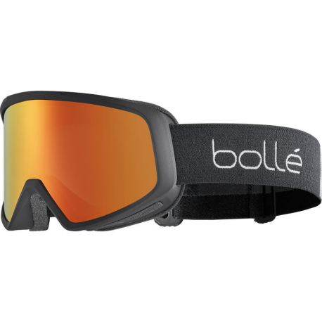 Лижні окуляри BOLLE-Bedrock Plus-Medium-Black Matte-Sunrise cat.2