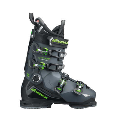 Чоловічі лижні черевики для спуску - on piste NORDICA-SPORTMACHINE 3 110 (GW)-ANTHRACITE-BLACK-GREEN