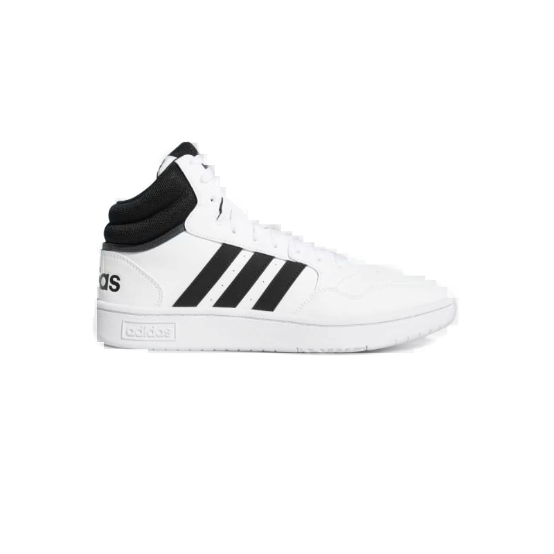 Чоловіче рекреаційне взуття ADIDAS-Hoops 3.0 Mid Classic Vintage black/black/white