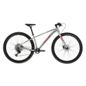 Юніорський гірський велосипед AMULET-29 Youngster 1.11 SH, alu brushed transparent/red - thumbnail 2