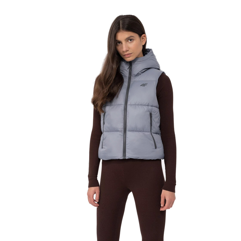 Жіночий жилет 4F-WOMENS JACKET KUDP004-32S-DENIM