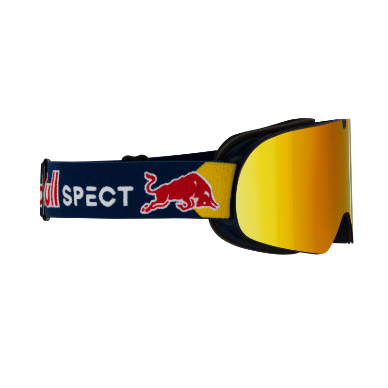 Лижні окуляри RED BULL SPECT-SOAR-11RE2, dark blue/red snow - orange with red mirror cat. S2