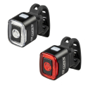 Світло на велосипед FORCE-FLEA 200 LM, USB front - rear - thumbnail 2