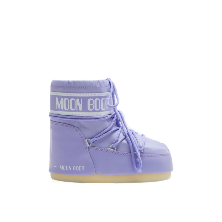Чоботи зимові на щиколотці MOON BOOT-ICON LOW NYLON, 013 lilac