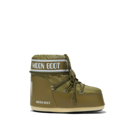 Чоботи зимові на щиколотці MOON BOOT-MB ICON LOW NYLON, M006 KHAKI