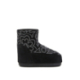 Жіночі низькі зимові черевики MOON BOOT-MB ICON LOW NOLACE EMBROIDEREDSUEDE-NH17 BLACK/GREY