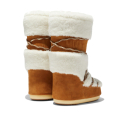 Жіночі високі зимові черевики MOON BOOT-MB ICON SHEARLING, MA03 WHISKY/OFF WHITE - thumbnail 2