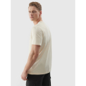 Чоловіча футболка з коротким рукавом 4F-TSHIRT-WSS24TTSHM1317-12S-CREME - thumbnail 3